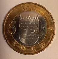 2012 - Finlandia 5 Euro Uusimaa   ----- - Finlandía