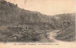 FRANCE - Auvergne - Pontgibaud - Les Anciennes Ruines De Pranac - Carte Postale Ancienne - Auvergne