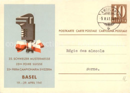 13842798 Basel BS Schweizer Mustermesse April 1941 Basel BS - Altri & Non Classificati