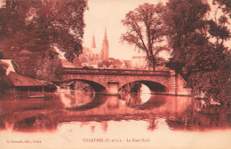 FRANCE - Chartres - Vue Sur Le Pont Neuf - Carte Postale Ancienne - Chartres