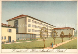 13821888 Basel BS Kantonale Handelsschule Basel Basel BS - Autres & Non Classés