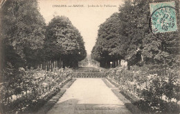 FRANCE - Châlons Sur Marne - Vue Sur Le Jardin De La Préfecture - Carte Postale Ancienne - Châlons-sur-Marne