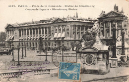 FRANCE - Paris - Place De La Concorde - Statue De Strasbourg - Carte Postale Ancienne - Estatuas