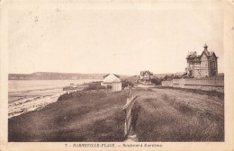 FRANCE - Barneville Plage - Boulevard Maritime - Carte Postale Ancienne - Barneville