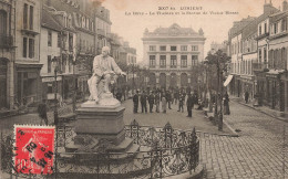 FRANCE - Lorient - La Bôve - Le Théâtre Et La Statue De Victor Massé - Animé - Carte Postale Ancienne - Lorient