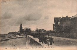 FRANCE - Dieppe - Effet De Contre-jour - Le Casino Et La Rue Alexandre Dumas - Carte Postale Ancienne - Dieppe