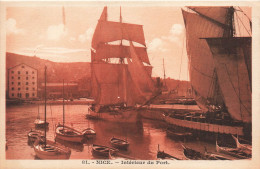 FRANCE - Nice - Intérieur Du Port - Carte Postale Ancienne - Sonstige & Ohne Zuordnung