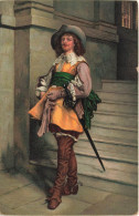 ARTS - Tableau - A Cavalier - Jean Louis Ernst Meissonier - Carte Postale Ancienne - Peintures & Tableaux