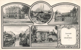 FRANCE - Souvenir De Chartres - Multivues - Châteaux Et Batisses - Carte Postale Ancienne - Chartres