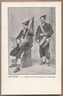 CPA ESPAGNE - ASTURIAS - Musica Del Païs ( Gaitero De Libardon ) - TB GROS PLAN 2 HOMMES En Costume Musiciens - Asturias (Oviedo)