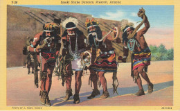 Smoki Snake Dancers , Prescott , Arizona , Usa * CPA * Indien Indiens Indian Indians Serpent - Indiani Dell'America Del Nord