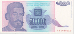 YOUGOSLAVIE - 50 000 Dinara 1993 UNC - Yougoslavie