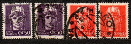 1945 - Italia - Luogotenenza 538/39 X 2 Imperiale Senza Fasci    -------- - Usados