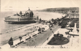 FRANCE - Nice - La Jetée Promenade - La Baie Des Anges Et Les Jardins  - Carte Postale Ancienne - Other & Unclassified