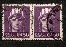 1945 - Italia - Luogotenenza 538 Imperiale Senza Fasci - Coppia    -------- - Gebraucht