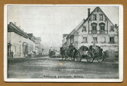 MITAU  : " KOLONNE PASSIERT "  WW1  (1916) - Lettonie