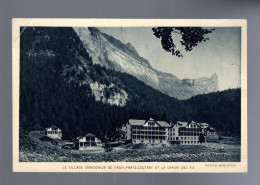 CPA - 74 - Le Village Sanatorium De Passy-Pratz-Coutant Et La Chaîne Des Fiz - NC - Passy