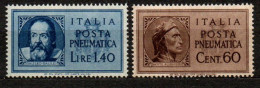 1945 - Italia - Luogotenenza PN 16/17 Posta Pneumatica Senza Fasci    -------- - Nuevos