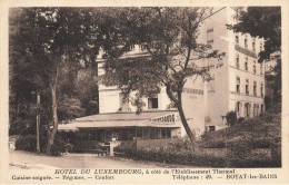 Royat Les Bains * Hôtel Du Luxembourg Tel.49 - Royat