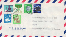 JAPAN 1973 AIRMAIL LETTER SENT TO HAMBURG - Storia Postale