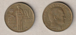 00803) Monaco, 20 Centimes 1962 - 1960-2001 Neue Francs