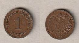 00788) Deutschland, 1 Reichspfennig 1911 F - 1 Pfennig