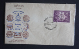 INDIA FDC BICENTENATY SURVEY OF INDIA 1767 - 1967 BOMBAY - FDC