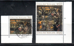 CITTÀ DEL VATICANO VATICAN VATIKAN 1994 NATALE CHRISTMAS NOEL WEIHNACHTEN NAVIDAD SERIE COMPLETA SET USATA USED OBLITERE - Used Stamps