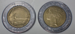 Italia - Italie - Italy - Italien 500 Lire Lit Bimetallica Bi-metallic Bimetallic 1982 VF Moneta Coin - Monnaie - Moneda - 500 Liras