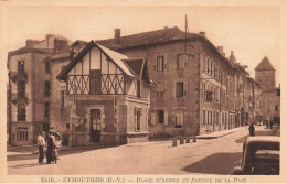 Eymoutiers * Place D'armes Et Avenue De La Paix * Bascule Poids Public Balance * Villageois - Eymoutiers