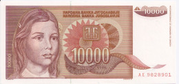 YOUGOSLAVIE - 10000 Dinara 1992 UNC - Yougoslavie