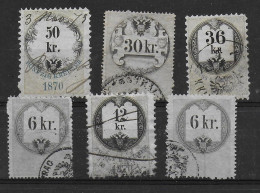 Österreich Lot Stempelmarken  Fiscal Revenue Stamps - Fiscales