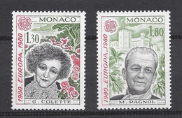 Monaco - YT N° 1224 Et 1225 ** - Neuf Sans Charnière - 1980 - Nuovi