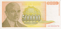 YOUGOSLAVIE - 500 000 Dinara 1990 UNC - Yougoslavie