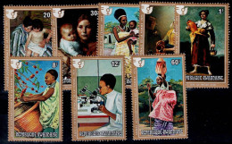 RAWANDA 1975 INTERNATIONAL YEARS OF WOMEN MI No 724-31 MNH VF!! - Unused Stamps