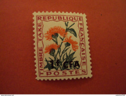 CFA - Réunion , TAXES Neuf N° 48 ++ " Fleurs " Net 0.20 - Timbres-taxe