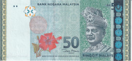 BILLETE DE MALASIA DE 50 RINNGIT DEL AÑO 2009 EN CALIDAD EBC (XF) (BANKNOTE) - Malasia