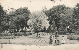 FRANCE - Melun - Le Square De L'hôtel De Ville - Carte Postale Ancienne - Melun