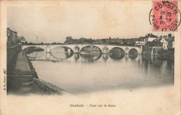 FRANCE - Corbeil - Pont Sur La Seine - Carte Postale Ancienne - Corbeil Essonnes