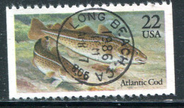 ETATS-UNIS- Y&T N°1623- Oblitéré (poisson) - Used Stamps