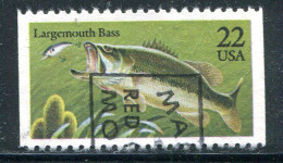 ETATS-UNIS- Y&T N°1624- Oblitéré (poisson) - Used Stamps