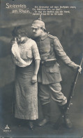 FELDPOSTKARTE  1915   ALBERT LANG  WASSELNHEIM ELSASS  2 SCANS - Feldpost (postage Free)