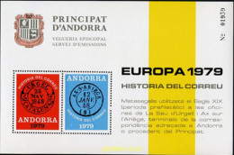 211918 MNH ANDORRA. Vegueria 1979 EUROPA 79 - Vicariato Episcopale