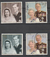 Grande Bretagne 1997 - Oblitéré - Familles Royales - Élisabeth II YT 2007-2010 - Used Stamps