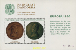 252112 MNH ANDORRA. Vegueria 1980 EUROPA 1980 - Episcopal Viguerie