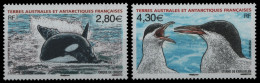 TAAF 2010 - Mi-Nr. 704-705 ** - MNH - Wildtiere / Wild Animals - Nuevos