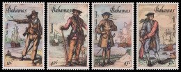 Bahamas 1987 - Mi-Nr. 644-647 ** - MNH - Schiffe / Ships - Bahamas (1973-...)