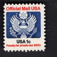 200906869 1983 SCOTT O127 (XX) POSTFRIS MINT NEVER HINGED - EAGLE SHIELD BIRD OFFICIAL MAIL - Service