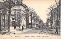 FRANCE - Villejuif - Avenue Des écoles Et L'entrée De L'hospice - Carte Postale Ancienne - Villejuif