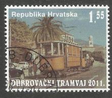 HR 2011 TRAMWAY, HRVATSKA CROATIA, 1v, Used - Tramways
